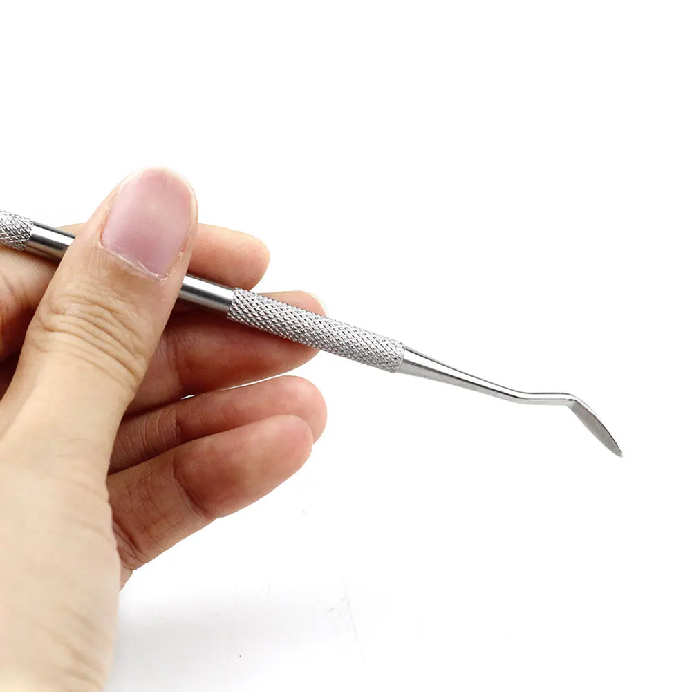 

Скребок для зубов домашних животных, двухсторонний инструмент для удаления зубов из нержавеющей стали J99Store