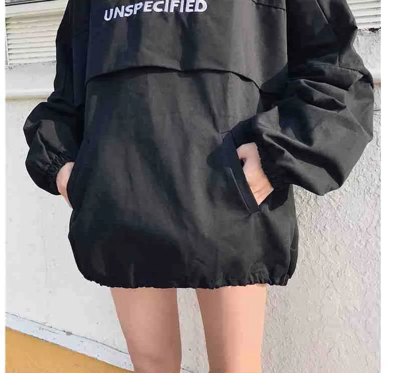 5XL, новинка, Harajuku, Повседневный, уличный пуловер с капюшоном, топы, длинный рукав, осень, Япония, модные толстовки, кофты, в стиле панк, женские