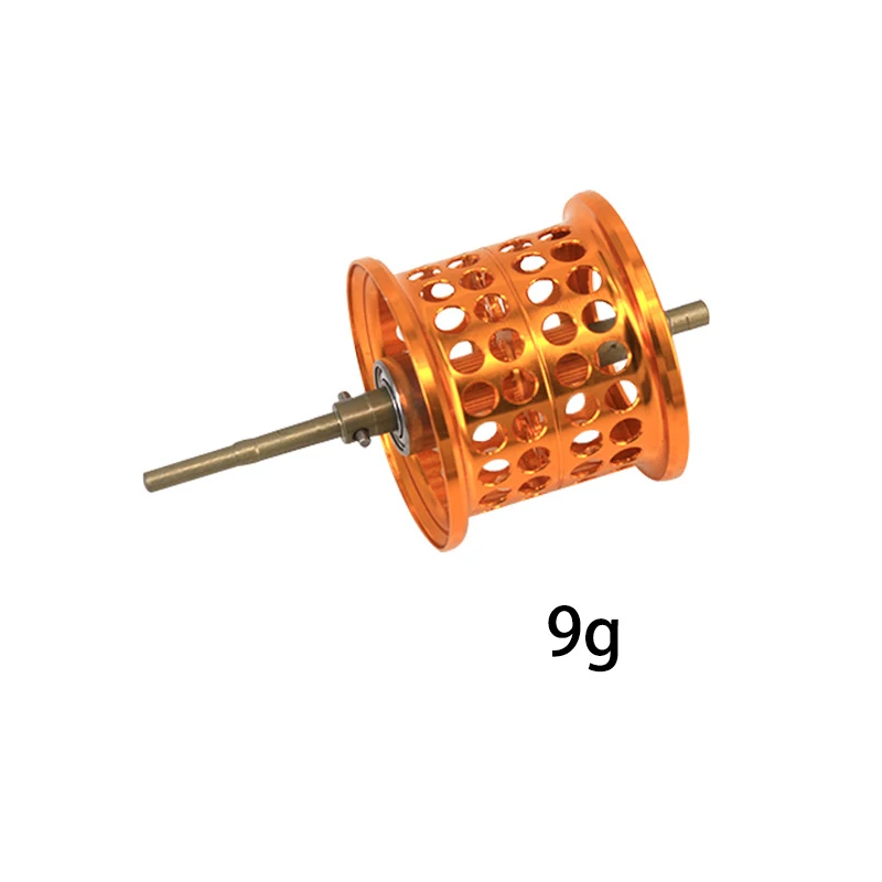 9g gold Deukio Рыболовные Катушки Baitcast Катушка авиационный алюминиевый провод чашка катушка для рыбалки запасные части приманка литье катушка для PMAX3/BMAX3/SMAX3 - Цвет: 9g gold