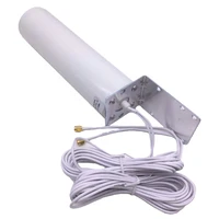 router antenna duals sma male 3g 4g lte outdoor fixed bracket wall mount signal booster antenna 23 x 6 5 x 6 5cm