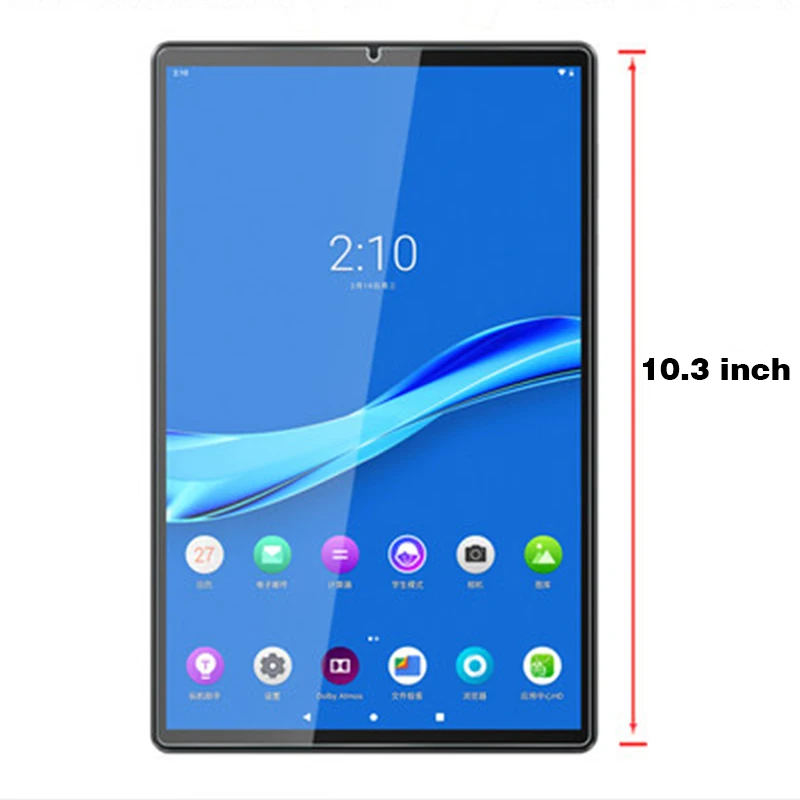 Закаленное стекло для Lenovo M10 Plus 10 3 Взрывозащищенная защитная пленка 9H защита