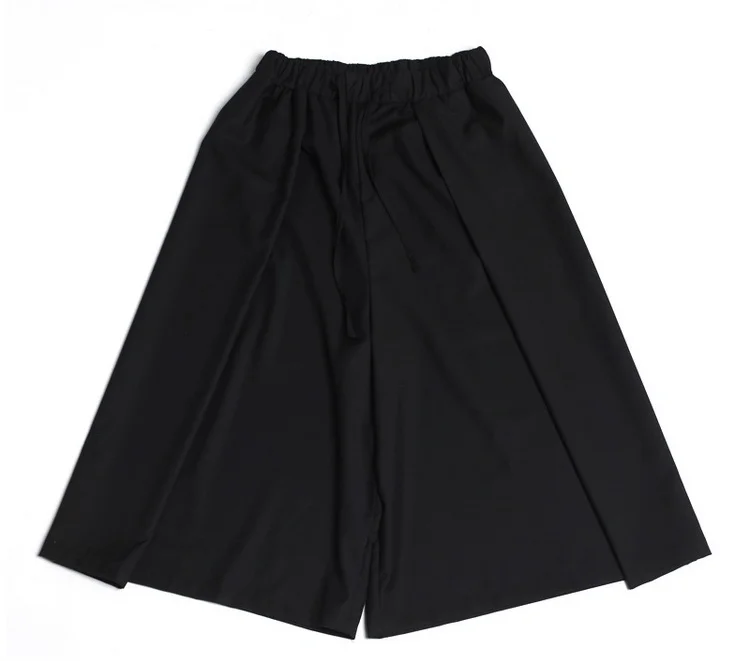 

New wide leg pants Yamamoto Yaosi style dark Japanese Hong Kong style casual pants trendy men's wide leg pants