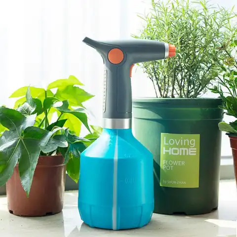 Садовый распылитель, Электрический распылитель для цветов, с USB, 1 л, автоматическая бутылка для полива, распылитель для сада