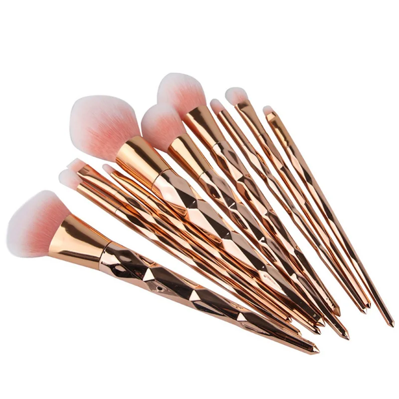 

Набор кистей для макияжа с бриллиантами, 10 шт.