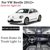 3x car led interior lighting for vw beetle 2012 auto automotive best interior light bulbs lamp for cars error free led bulb