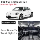3 шт., Автомобильные светодиодные лампы для VW Beetle 2012
