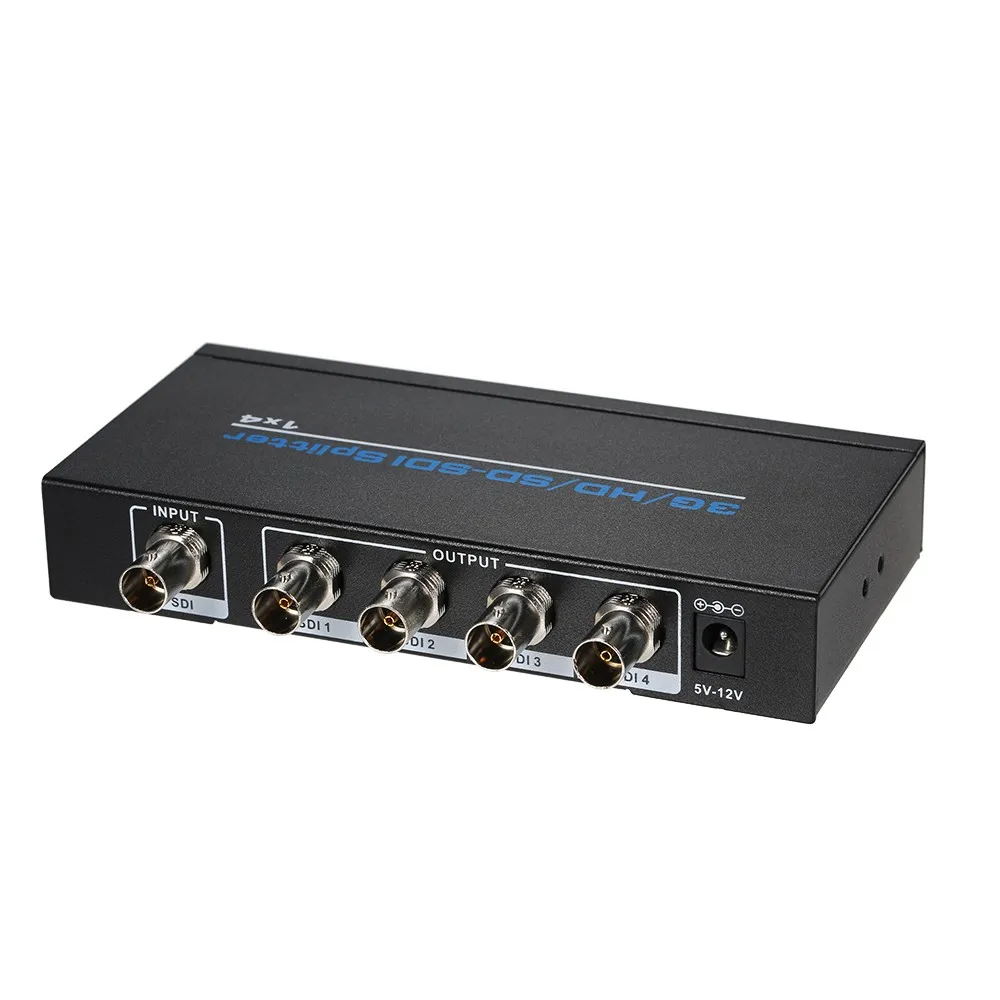 Zeadow 3G/HD/SD-SDI разветвитель 1x4 распределитель 1 вход 4 выход Поддержка HD-SDI SD-SDI 3G-SDI
