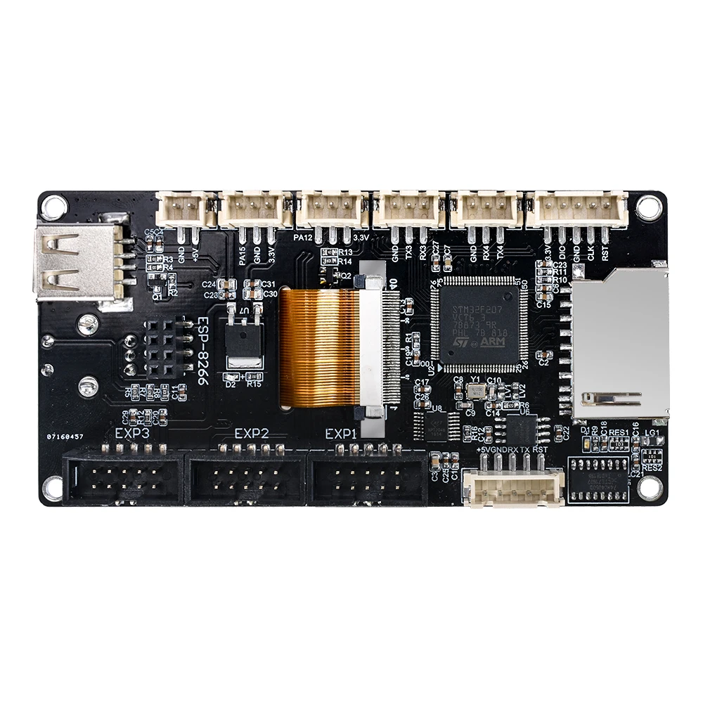 BIGTREETECH SKR V1.3 32Bit плата+ TFT35 V3.0 сенсорный экран+ 5 шт. TMC2208 TMC2209 UART TMC2130 spi части 3d принтера MKS SGEN gen L