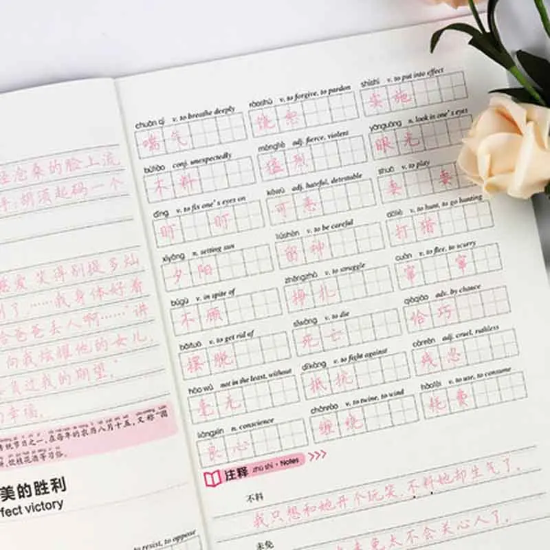 Рабочая тетрадь HSK Hanzi для 6-го уровня | Канцтовары офиса и дома