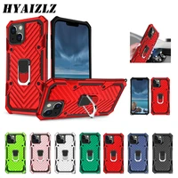 luxury armor phone case for iphone 13 12 mini 11 pro max xs xr 7 8 plus se2020 hybrid shockproof back cover magnetic ring fundas