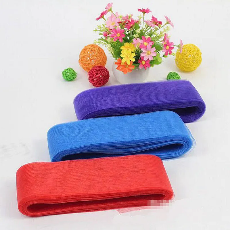 4 Ярда эластичная сетка с рыбьей косточкой танцевальное свадебное платье