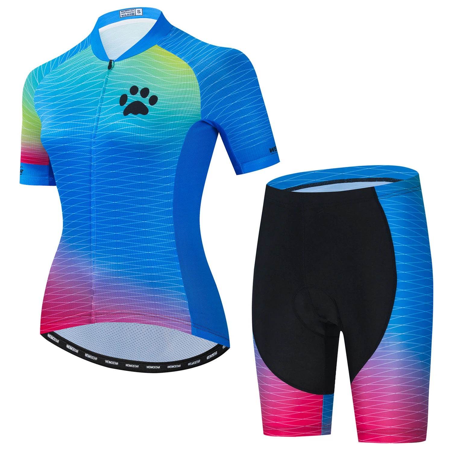 

Pro Women Cycling Jersey Set 2021 Summer Bike Clothes MTB Ropa Ciclismo Bicycle Uniforme Maillot Breathable Quick Dry 5D Pad