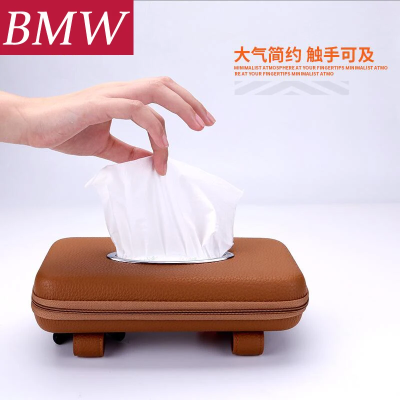 Автомобильный солнцезащитный козырек Стайлинг коробка для салфеток Porsche Macan Cayenne