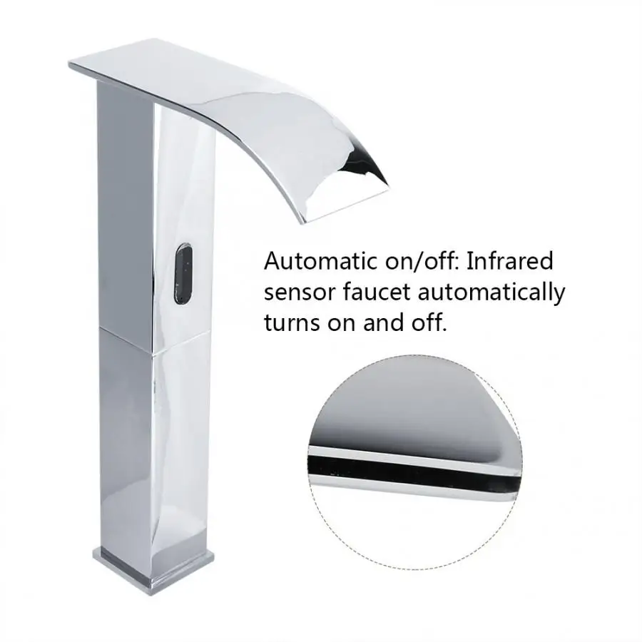 Смеситель для раковины Robinet Salle de bain водопад Автоматический Инфракрасный Датчик