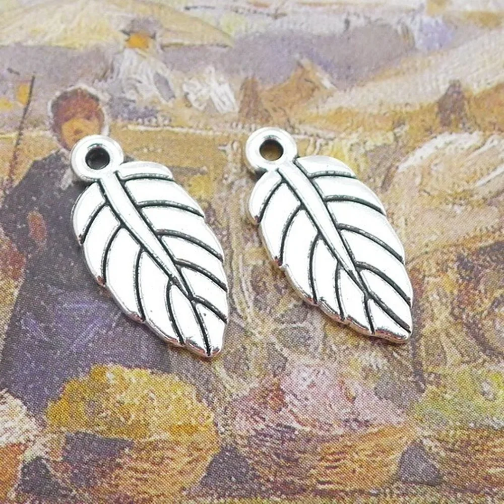 

Подвески в виде листьев, 19 х10 мм, 200 шт.