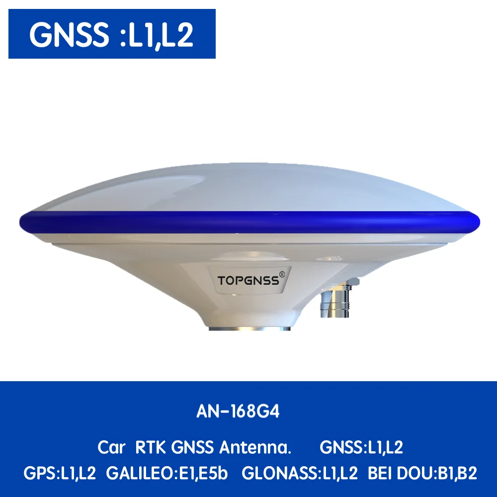 TOPGNSS новая RTK rover gnss антенна zed f9p GPS высокой точности для сельского хозяйства gps GLONASS