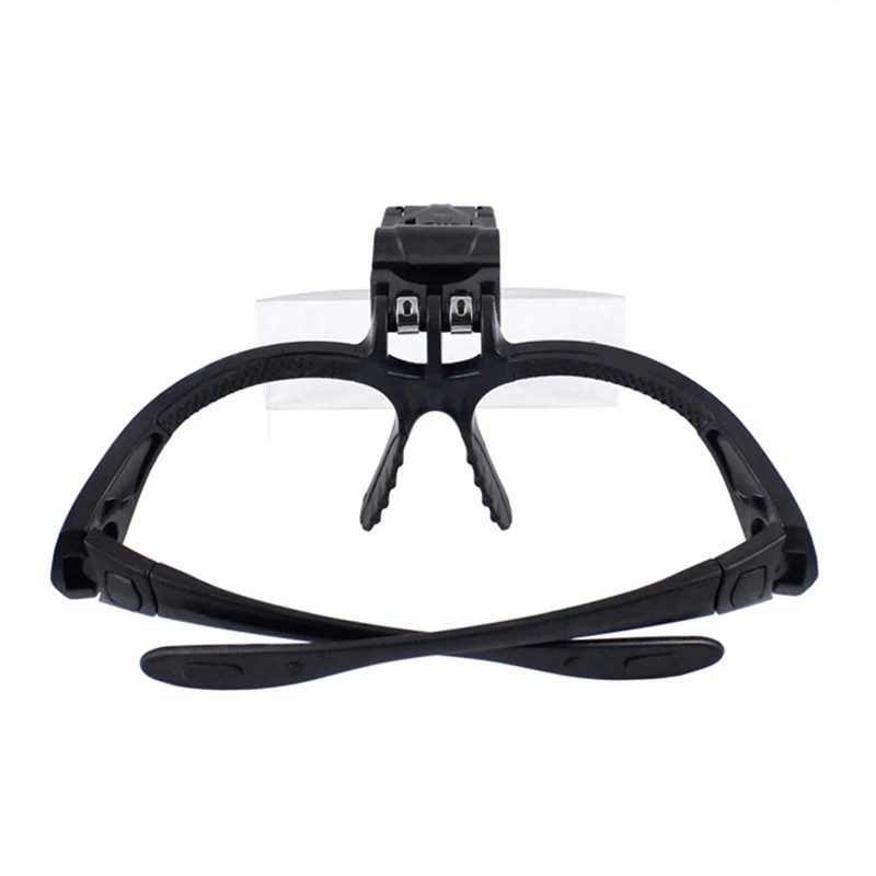 Настенный повязка увеличительное Стекло Ремонт глаз Лупа со светодиодной