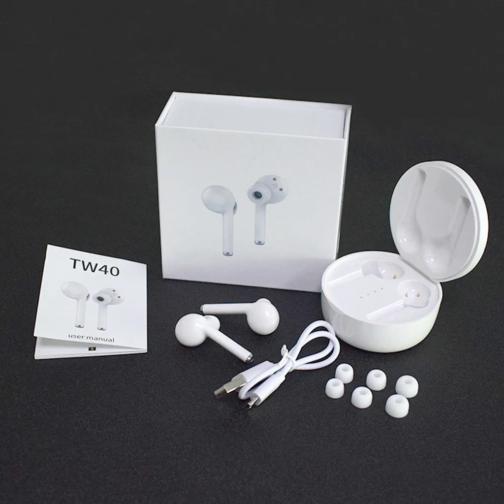 Беспроводные TWS наушники VOBERRY Bluetooth 5 0 вкладыши с 3D стереозвуком и микрофоном