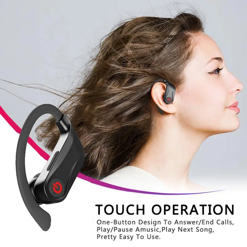 Для Q62 TWS Bluetooth 5 0 наушники спортивные игровые стерео звук беспроводные