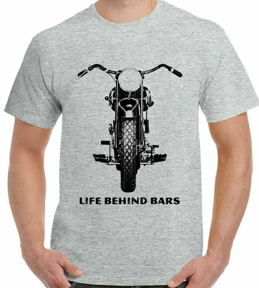 

Oversizes Casual Car Fans Biker T-Shirt Mens Motorbike Funny Motorcycle Indian Triumph Chopper Cafe Racer Hip Hop Short Sleeves