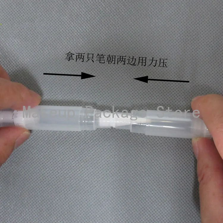 

10/30/50/100pcs 2.5ml Black Empty Foundation Liquid Revolving Nail Oil Pen Essential Oil Pen Cosmetic Oil Filling Pen Lip Gloss