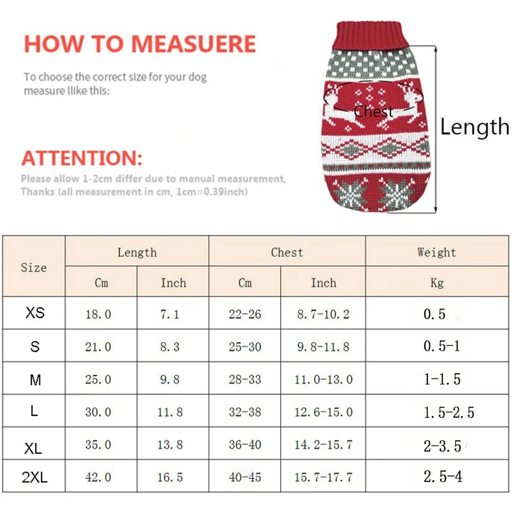 Зимняя одежда с рисунком собаки теплый Рождественский свитер для маленьких