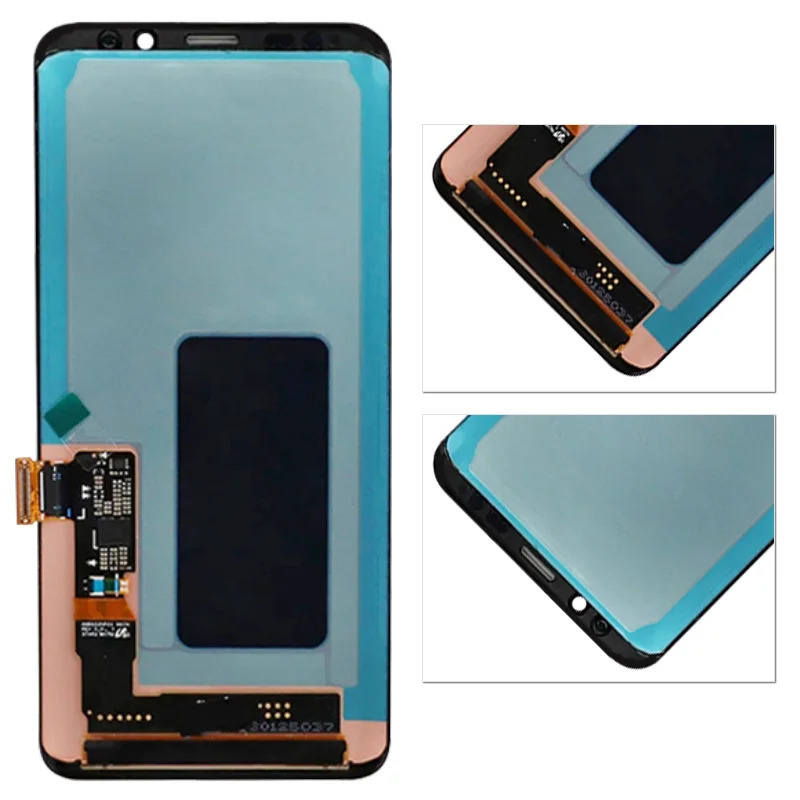 Pantalla LCD Super Amoled para Samsung Galaxy S9, digitalizador t&aacute;ctil G960F, piezas de repuesto-5