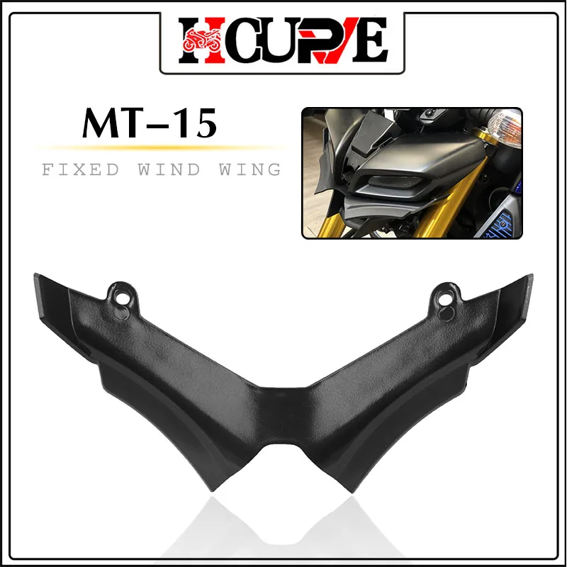 

For YAMAHA MT-15 MT15 MT 15 2019 2020 Motorcycle Front Side Spoiler Front Pneumatic Fairing Side Wing Protector