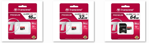 MLC Transcend TF карты 16 ГБ 32 ГБ 64 Гб 12 Гб Micro SD карты SDHC SDXC скорость чтения 95 МБ/с./с класс 10 UHS-1 карты памяти 16 Гб