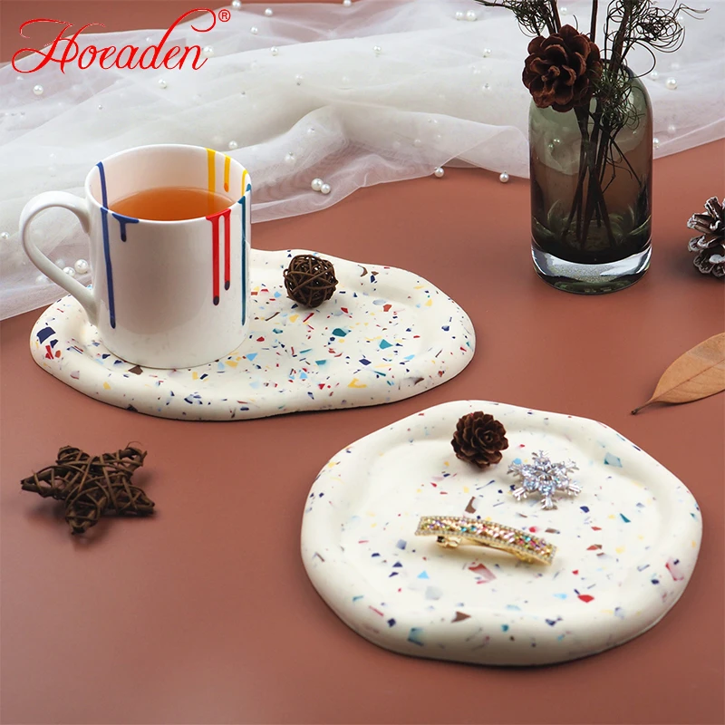 

DIY Resin Irregular Clouds Plate Tray Tea Coaster Jewelry Plate Silicone MoldAA