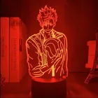 3D светодиодный ночник в стиле аниме s Haikyuu TETSURo KUROO, новинка, светильник вверх, Haikyuu светильник, настольная лампа для подарка, Прямая поставка