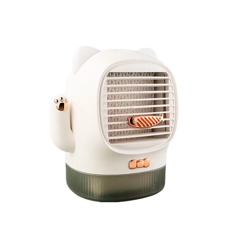 

Mobile App Control Air Conditioning Fan Desktop Rechargeable Portable Air Cooler 3 In One Humidifier Air Purifier Cooling Fan