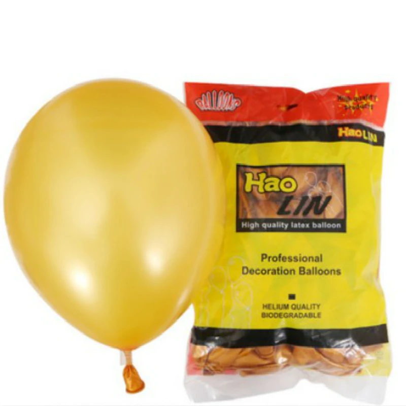 10 шт. воздушный шар цвета шампанского блестящее украшение розовый латексный