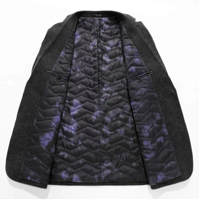 Мужской повседневный Блейзер свадебный пиджак пуловер однотонный приталенный