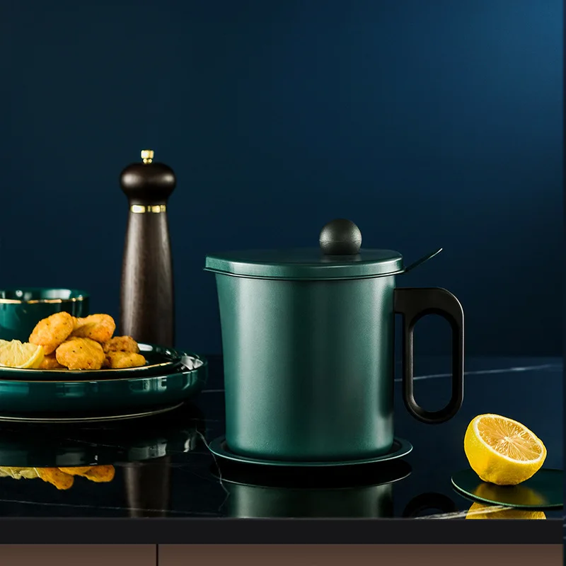 Сетчатый фильтр из нержавеющей стали в японском стиле с крышкой для хранения