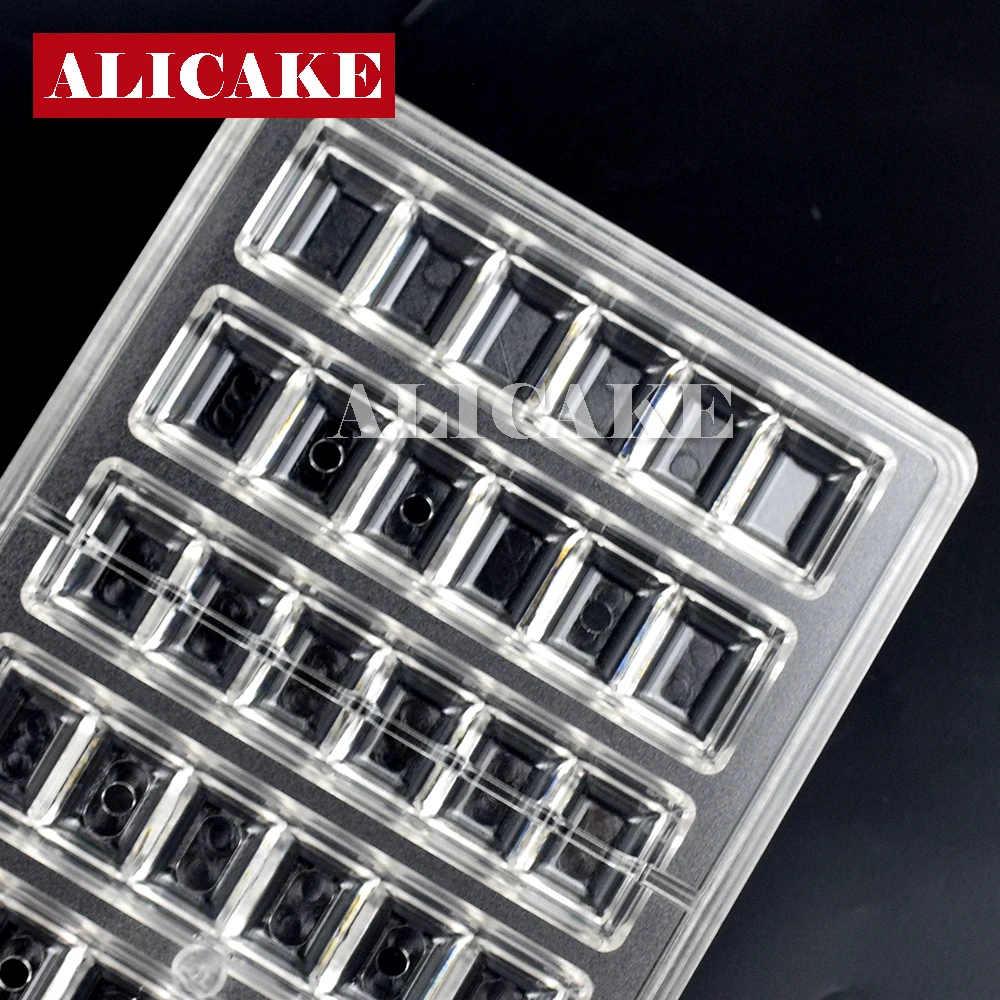 

3D Polycarbonate Chocolate Mold Chocolate Bar Stick Forms Mold For Chocolates Baking Pastry Tools for Chocolate Tray Moulds