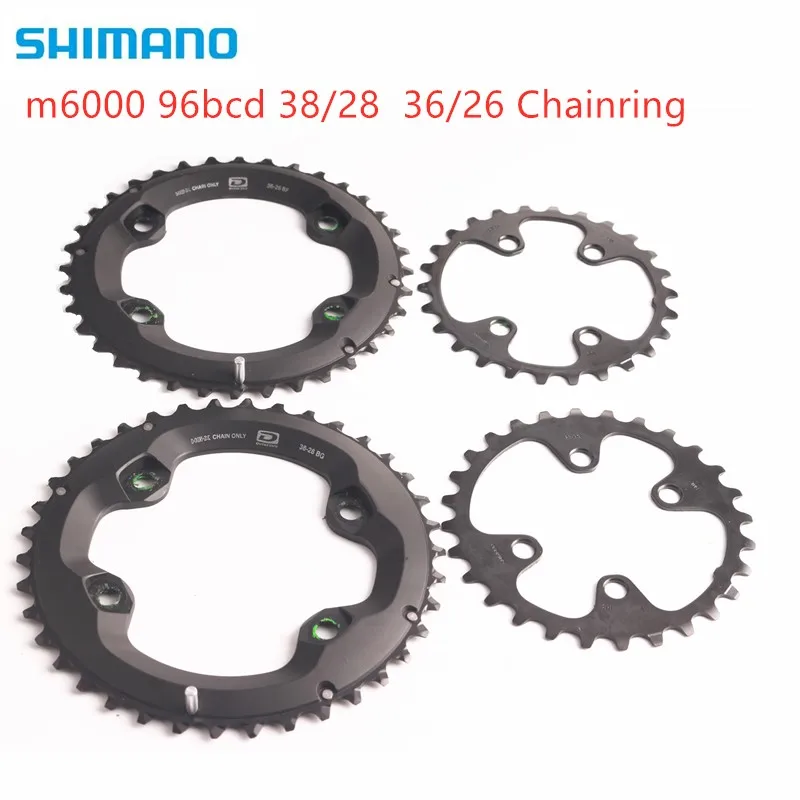 Shimano DEORE m6000 цепь 96bcd 38 28t 36 26t для DEORE slx xt m7000 m8000 шатун 22 скорости