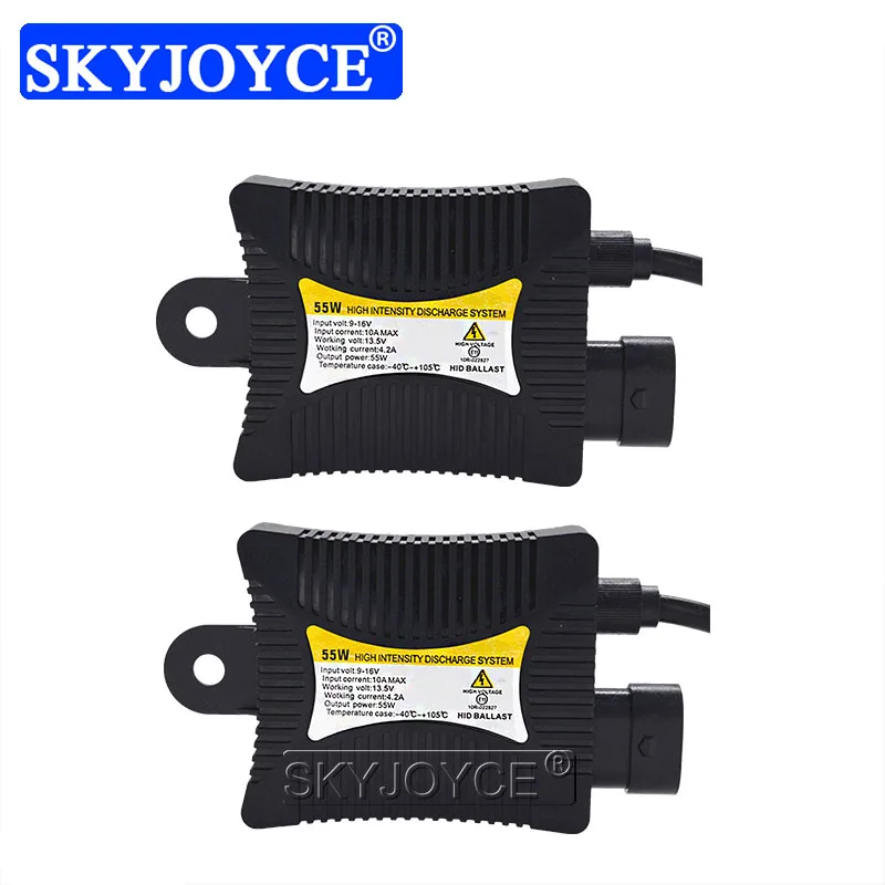 SKYJOYCE 12 В HID ксеноновый балласт 55 Вт электронный тонкий цифровой блок зажигания
