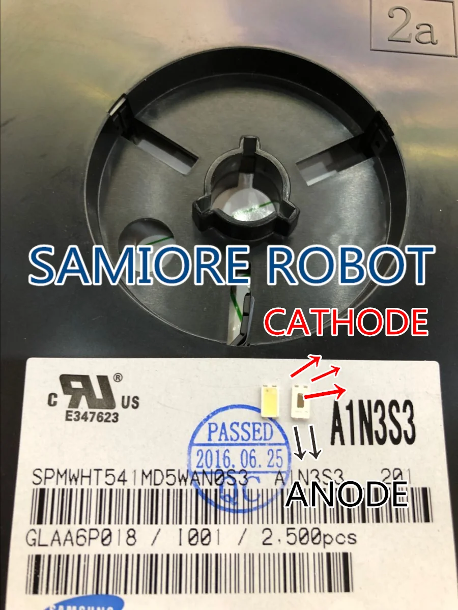 Для SAMSUNG LED LCD подсветка ТВ применение Средняя мощность 0 5 Вт 3В 5630 холодный белый