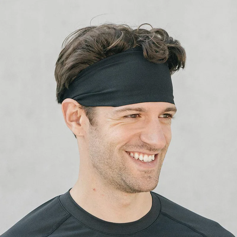 

Men Women Sport Running Headband Fitness Sweatband Elastic Absorbent Cycling Jog Tennis Yoga Gym Sweat Head Band Hair Bandage
