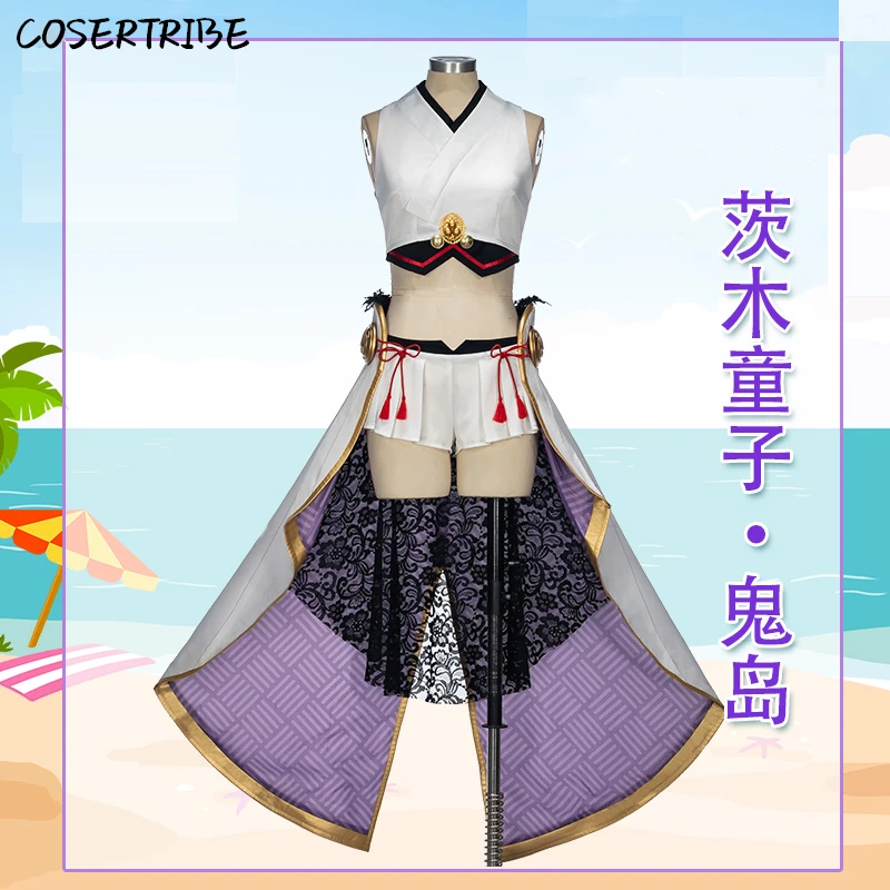 Аниме Fate/Grand Order Ibaraki-douji летний купальник Косплей Костюм Женский Хэллоуин