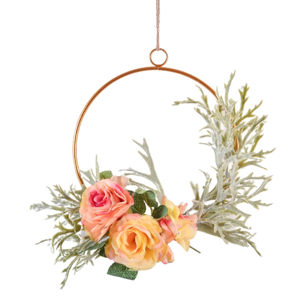 

Creative Artificial Flower Ornaments Wedding Decoration Maria Rose Props Hanging Multicolor Wall Ornaments Home Decorations