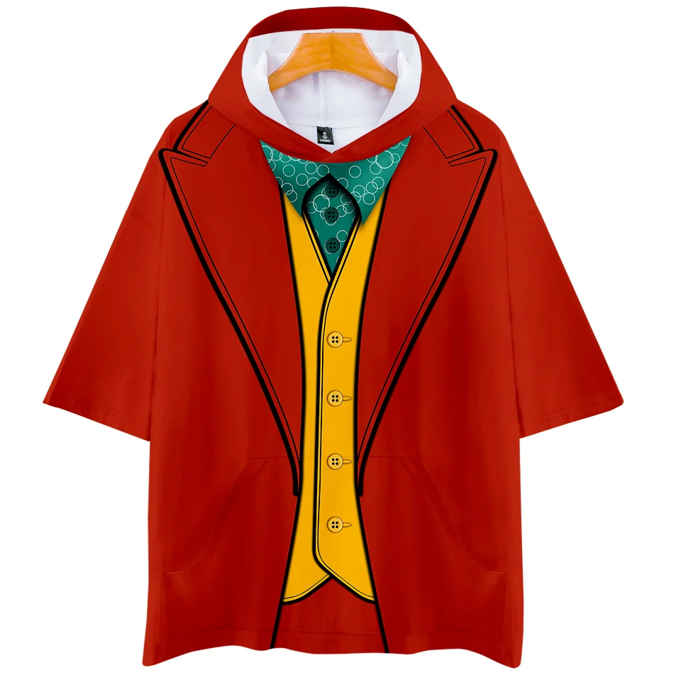 

Printed clown Character service T-Shirt Hoodies Women/Men short Sleeve Sweatshirts Hot Sale Casual Trendy Streetwear T Shirt