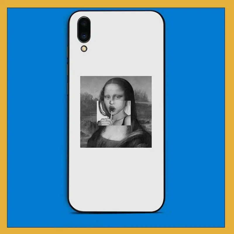 TOPLBPCS отличный художественный эстетический Ван Гог Мона Лиза ангел чехол для