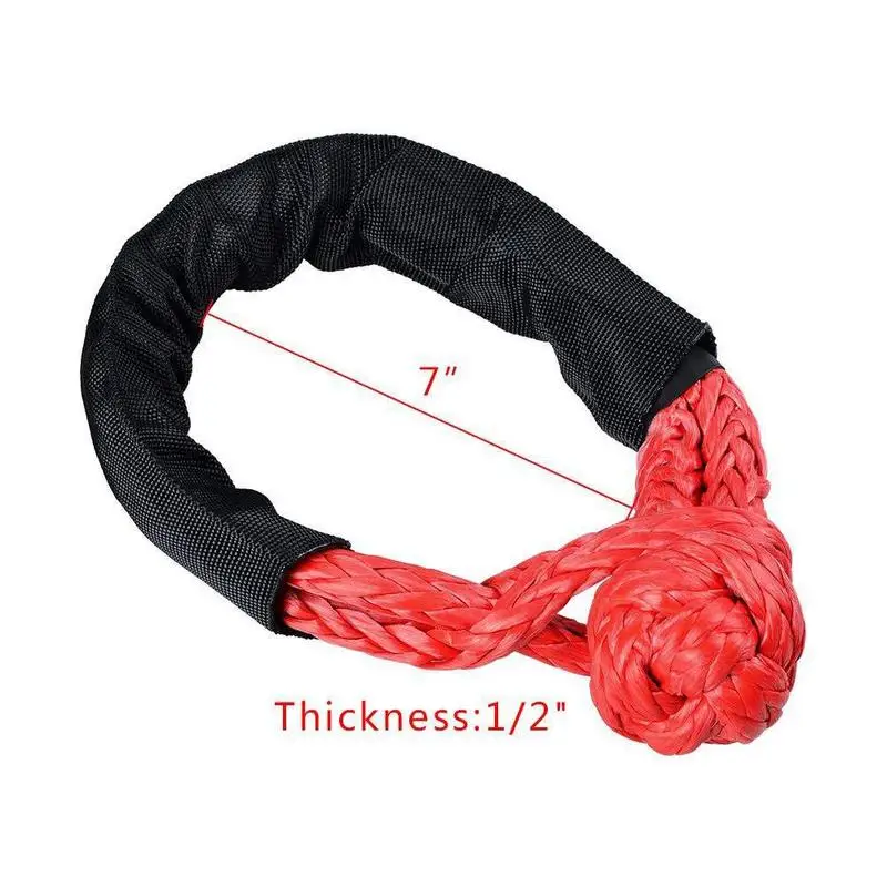 

Trailer Rope Winch Rope Atv Soft Shackle,rope Shackle fiber Road synthetic For Off Parts,UHMWPE For Yacht Q5T9