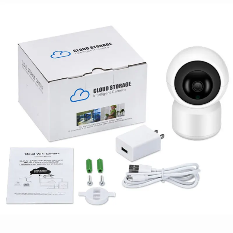

Sound Detection Smart Tracking Camera Night Infrared Home Office Factory 1080p WIFI Camera 24hours Baby Monitor