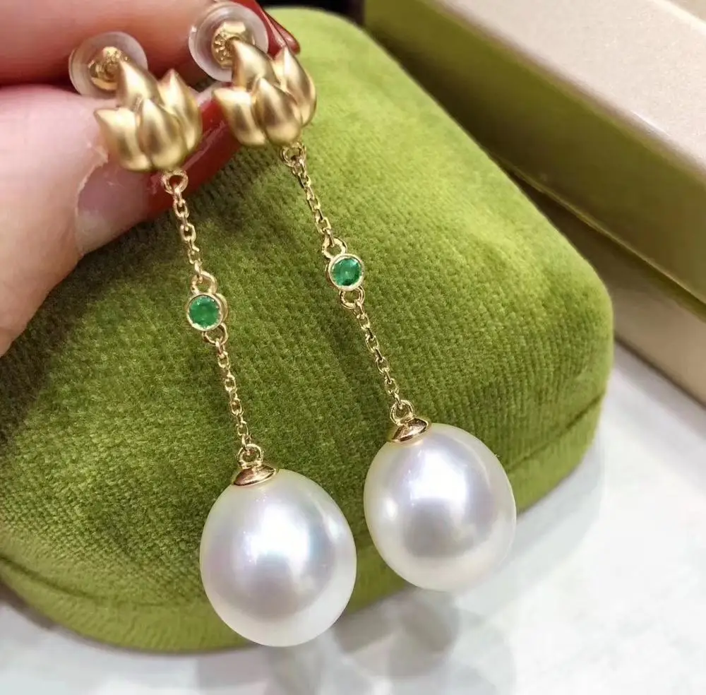 

Серьги женские из серебра 925 пробы, с белым жемчугом