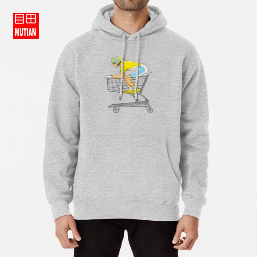 Розничная продажа толстовки Racer свитшоты тележка для покупок забавная веселая
