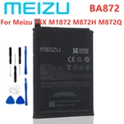 Новый оригинальный аккумулятор Meizu 3100 мАч BA872 для сотового телефона Meizu 16X M1872 M872H M872Q + Бесплатные инструменты