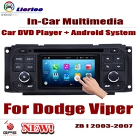 for dodge viper 2003 2007 android system hd displayer audio video stereo in dash head unit car radio dvd gps player navigation